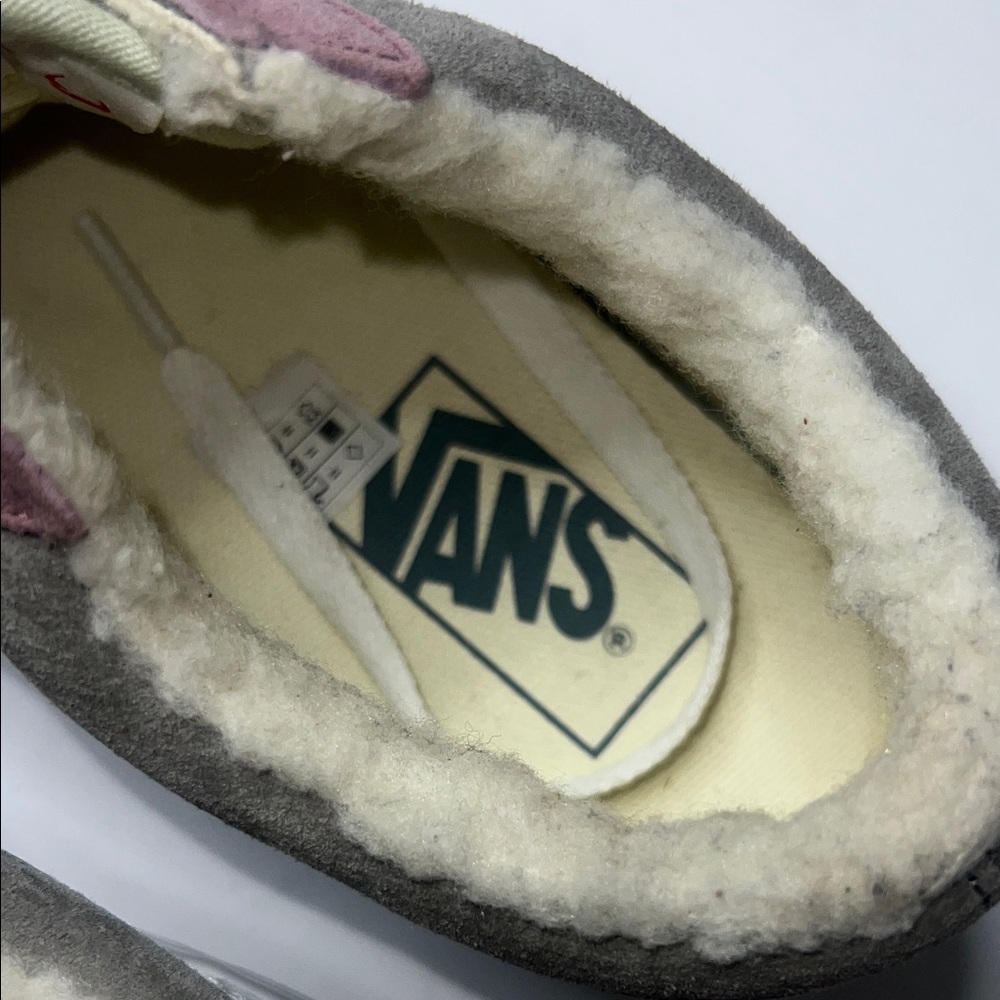 Vans Mauve and Charcoal Sneakers - Picture 2 of 10